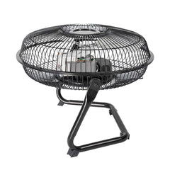Mainstays 9 Inch High Velocity Metal 3-Speed Fan with 360-Degree Tilt and Wall Mount