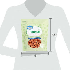 Great Value Raw Peanuts, 16 oz