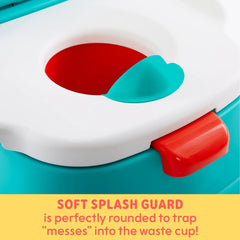 Sesame Street Elmo Hooray 3-in-1 Potty Chair, Toilet Trainer, Step Stool, Flush Handle, Unisex