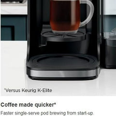Restored Ninja DualBrew Black 12-Cup Drip Coffee Maker (Refurbished)