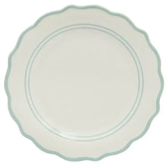 The Pioneer Woman Ainsley 12-Piece Ceramic Dinnerware Set, Sage Blue