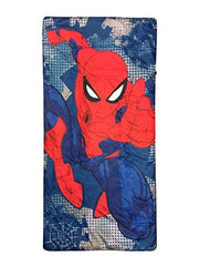 Spider-Man Spidey Dots 27" x 54" Slumber Sack Set, 100% Microfiber, Blue, Marvel