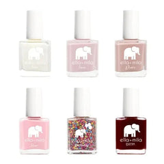 ella + mila Must Have Polish Collection, 6-piece Set, 0.45 fl oz Each - USA MEGA SHOP