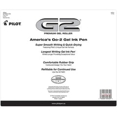 Pilot G2 Retractable Gel Pens, Fine (0.7Mm), Assorted, 16 Pack