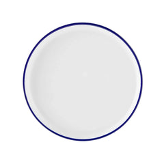 Mainstays 12-Piece Blue Rim Stoneware Dinnerware Set