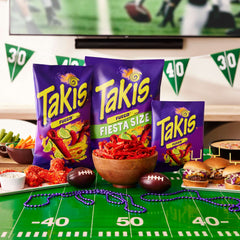 Takis Fuego 9.9 oz Sharing Size Bag, Hot Chili Pepper & Lime Rolled Tortilla Chips