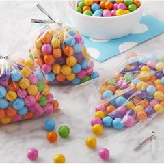 Wilton Clear Small Cellophane Treat Bags for Parties and Gifts, 3 x 4 Inch, 50 Count