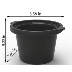 Mainstays 2 Qt Manual Slow Cooker, Matte Black - USA MEGA SHOP