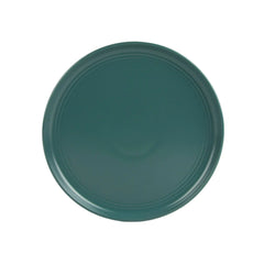 10 Strawberry Street Double Line 16 Piece Stoneware Dinnerware Set, Emerald Green