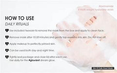 glowiest Dream Glow Daily Rituals Beauty Face Mask Set, 60-count