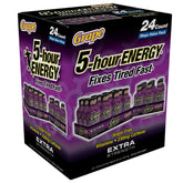 5-hour Energy Shot, Extra Strength, Grape, 1.93 fl. oz, 24-count
