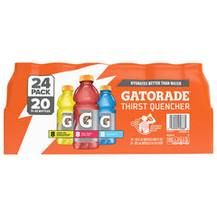 Gatorade Thirst Quencher, Assorted, 24 Pack