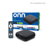 onn 4K Pro Streaming Device, Google TV with Gemini* - Ultra-fast Streaming, Stunning 4K UHD, 32GB Storage, 3GB RAM, Dolby Vision & Atmos, Find My Remote with Backlight, Ethernet Port - USA MEGA SHOP