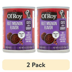Ol' Roy Filet Mignon Flavor Cuts in Gravy, 13.2 oz Can