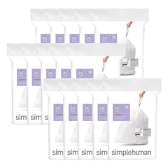 simplehuman Custom Fit Liners, 300-pack - USA MEGA SHOP