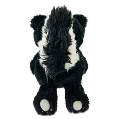 Small Skunk Plush, Black, White, and Red, 10", Valentine's Day by Way To Celebrate