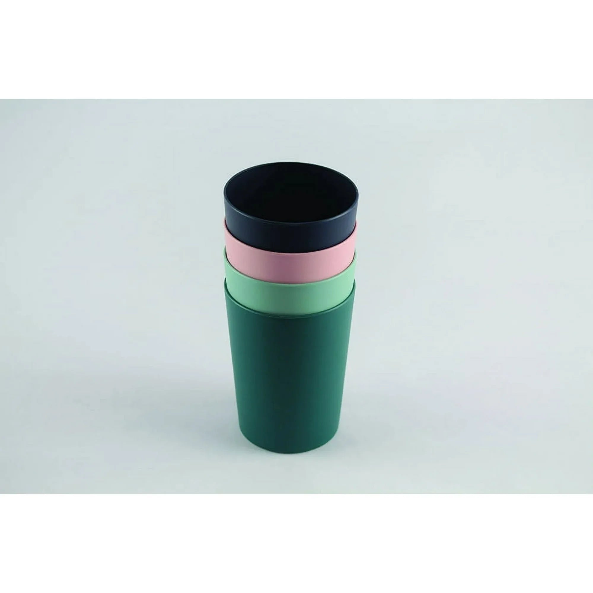 (10 pack) Mainstays - Dark Blue Round Plastic Tumbler, 18-Ounce - USA MEGA SHOP