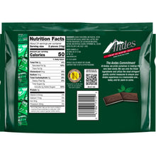 Andes candy bag nutrition facts panel, 8.5 oz
