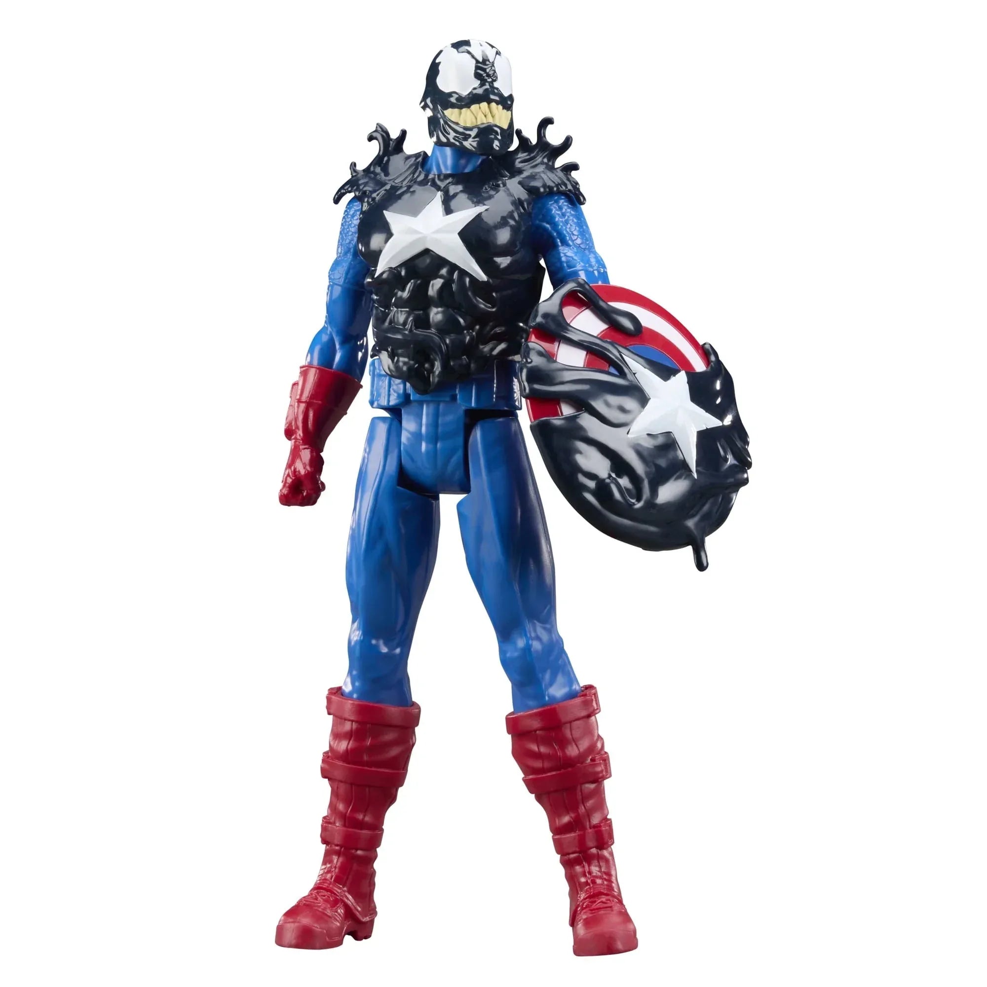 Marvel Avengers VenomVersus Titan Hero Series Venomized Captain America & Venomized Hulk Action Figures - USA MEGA SHOP