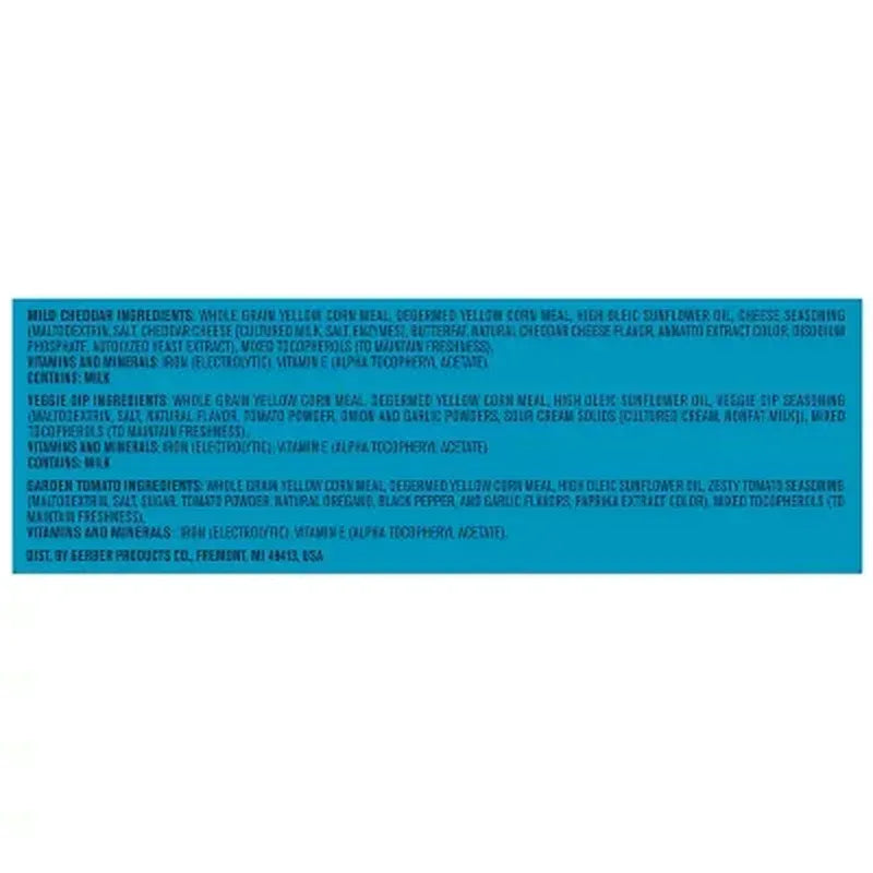 Gerber Lil' Crunchies Baked Corn Snack Variety Pack (1.48 Oz., 8 Ct.)