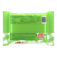 Back of Bimbo Nito chocolate sweet baked good wrapper with nutrition facts panel