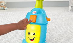 Fisher-Price Laugh & Learn Light-Up Learning Vacuum Electronic Toddler Plastic Push Toy