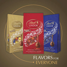 Lindt Lindor assorted truffles gift packs: milk, dark, and milk chocolate