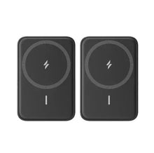 Pair of Anker MagGo wireless battery packs, black