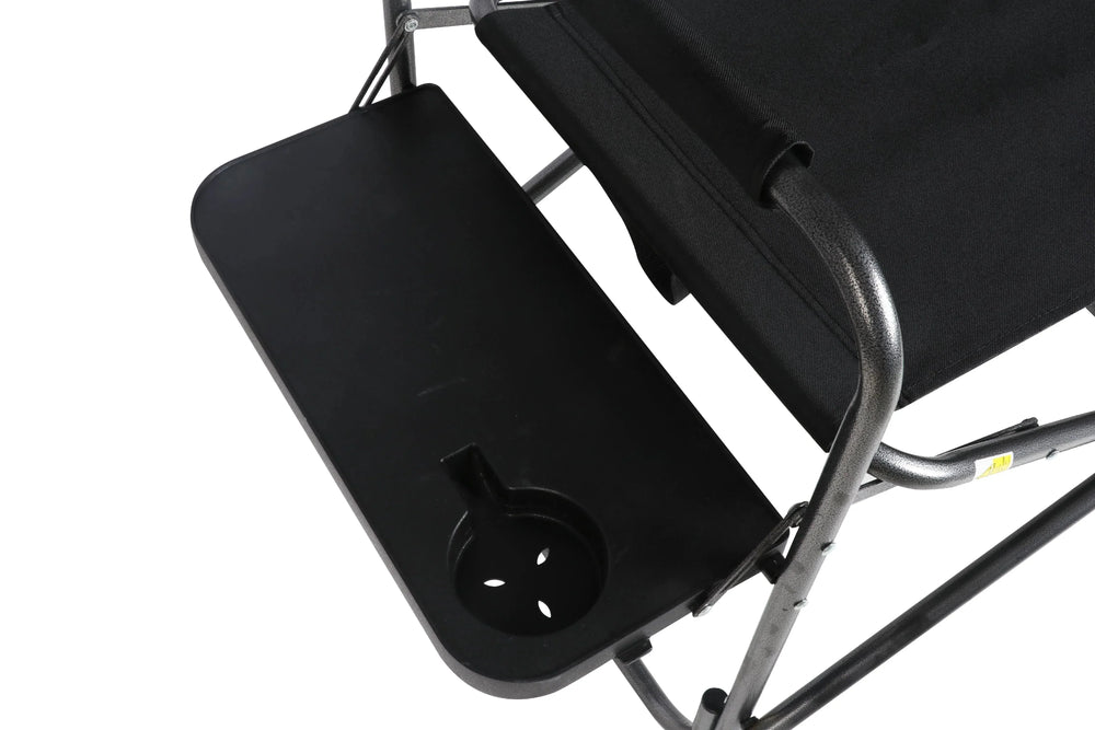 Ozark Trail Director's Chair with Side Table, WFC-95200, Adult, Black - USA MEGA SHOP