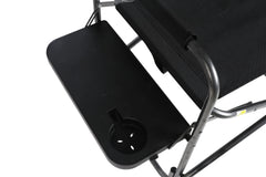 Ozark Trail Director's Chair with Side Table, WFC-95200, Adult, Black