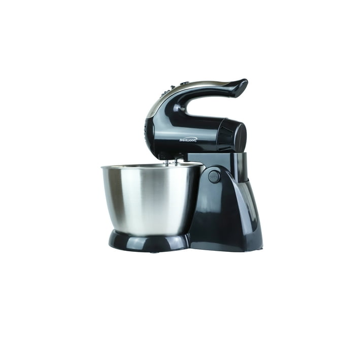 Brentwood New SM-1153 5-Speed + Turbo Stand Mixer, Black