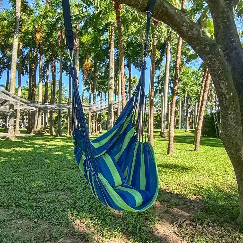 QUANFENG QF Hanging Hammock Chair Patio Indoor and Outdoor Hammock Swing Support 330 lbs