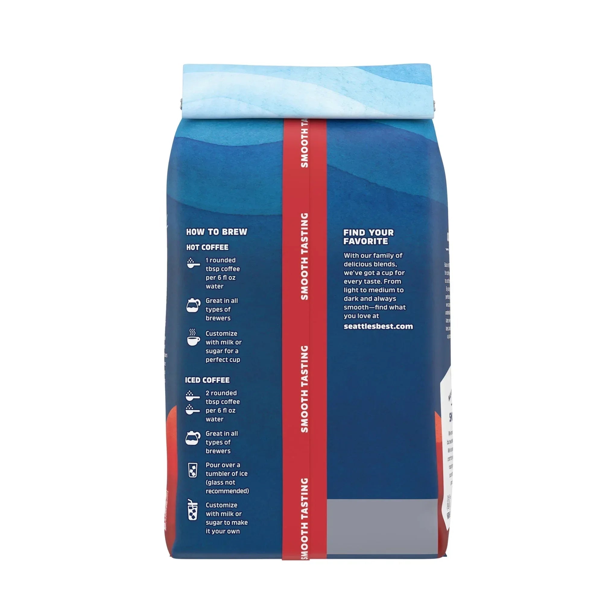 Seattle’s Best Coffee, Campfire S'mores, Flavored Roast Ground Coffee, 100% Arabica, 11 oz