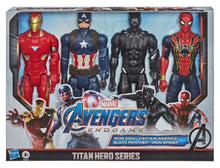 Titan Hero Series action figure pack with four figures in windowed box