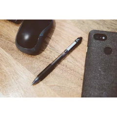 Zebra - Z-Grip Retractable Ballpoint Pen, Black Ink, Medium - 24/Pack