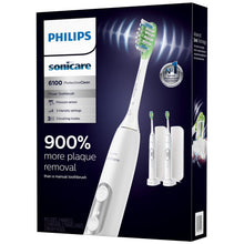 Philips Sonicare 6100 ProtectiveClean 2-pack power toothbrush retail box