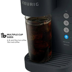 Keurig K-Express Essentials Plus, Iced and Hot Single-Serve K-Cup Pod Coffee Maker, Black