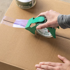 Duck Brand EZ Start Packing Tape with Dispenser, 1.88 in x 25 yd, Clear, 1 Roll