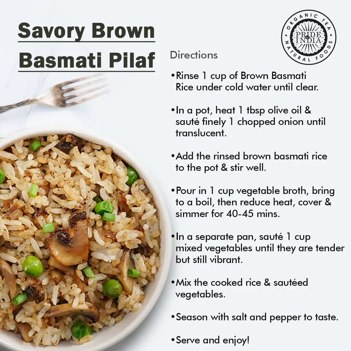 Pride Of India - Extra Long Indian Premium Brown Basmati Rice, 5 Pound (2.26 Kilo) RECOLSABLE JUTE (BURLAP) - Naturally Aromatic, Aged, Flavorful, Slender, Non Sticky Whole Grains - USA MEGA SHOP