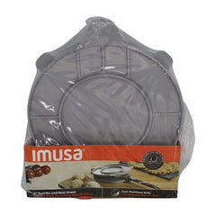 IMUSA 8in Cast Aluminum Tortilla Press, Gray