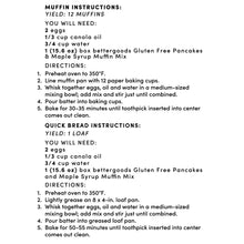 bettergoods muffin baking instructions text panel