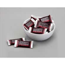 Hershey's Special Dark Zero Sugar candies in a bowl with a small bag