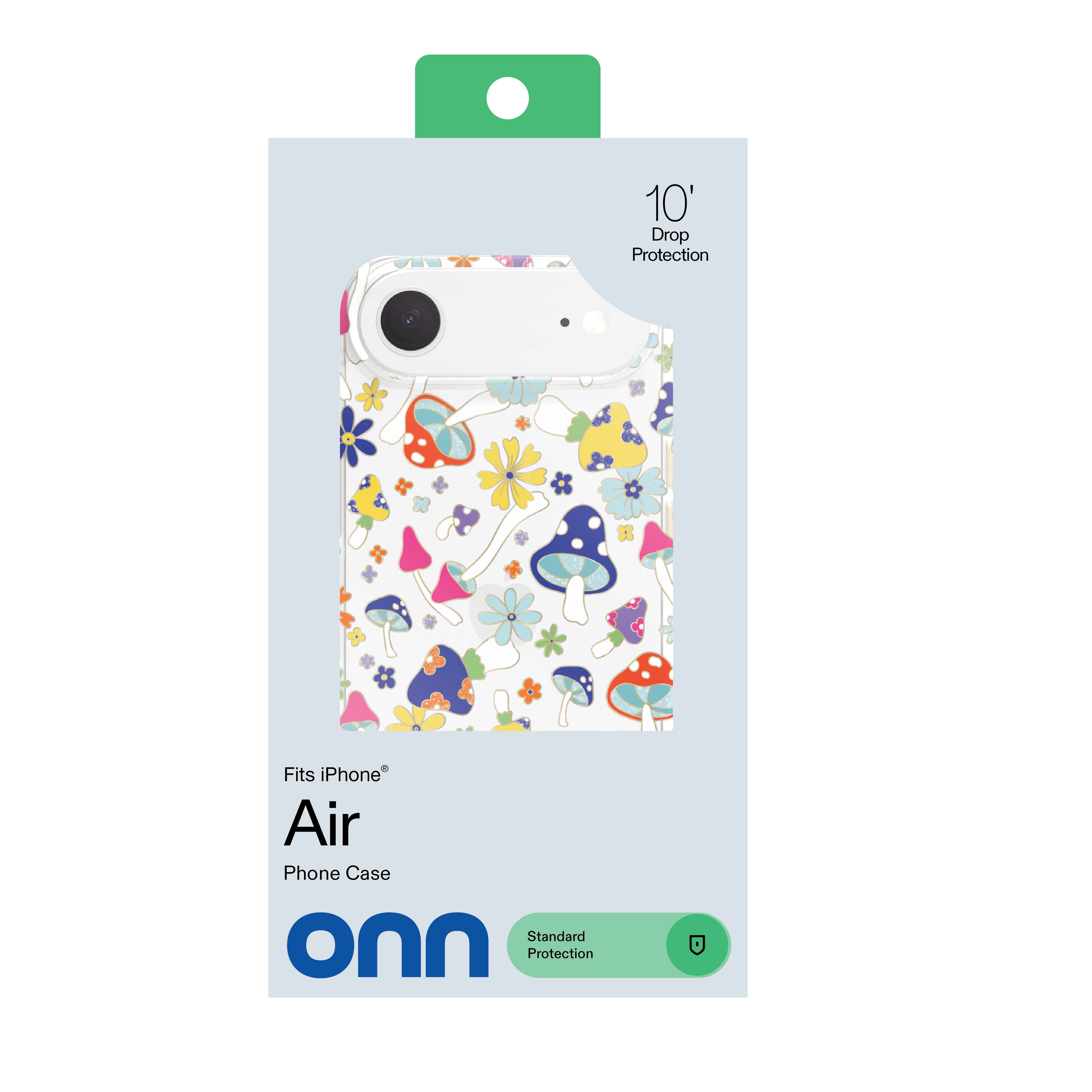 onn Phone Case for iPhone Air - Multicolor Mushroom