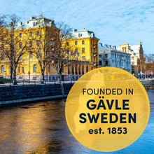 Gevalia Founded in Gävle Sweden est. 1853 label graphic