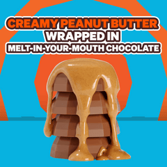 Feastables MrBeast Chocolate Peanut Butter Cups, 1.41 oz (40g), 5 Count