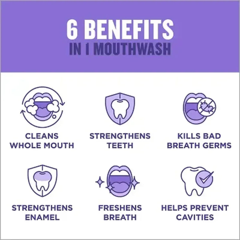 Listerine Total Care Mouthwash, Fresh Mint (33.8 Fl. Oz., 3 Pk.)