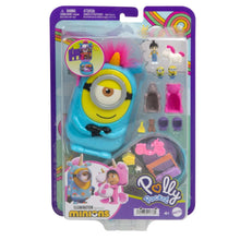 Minions compact playset toy in a blister package with accessory set