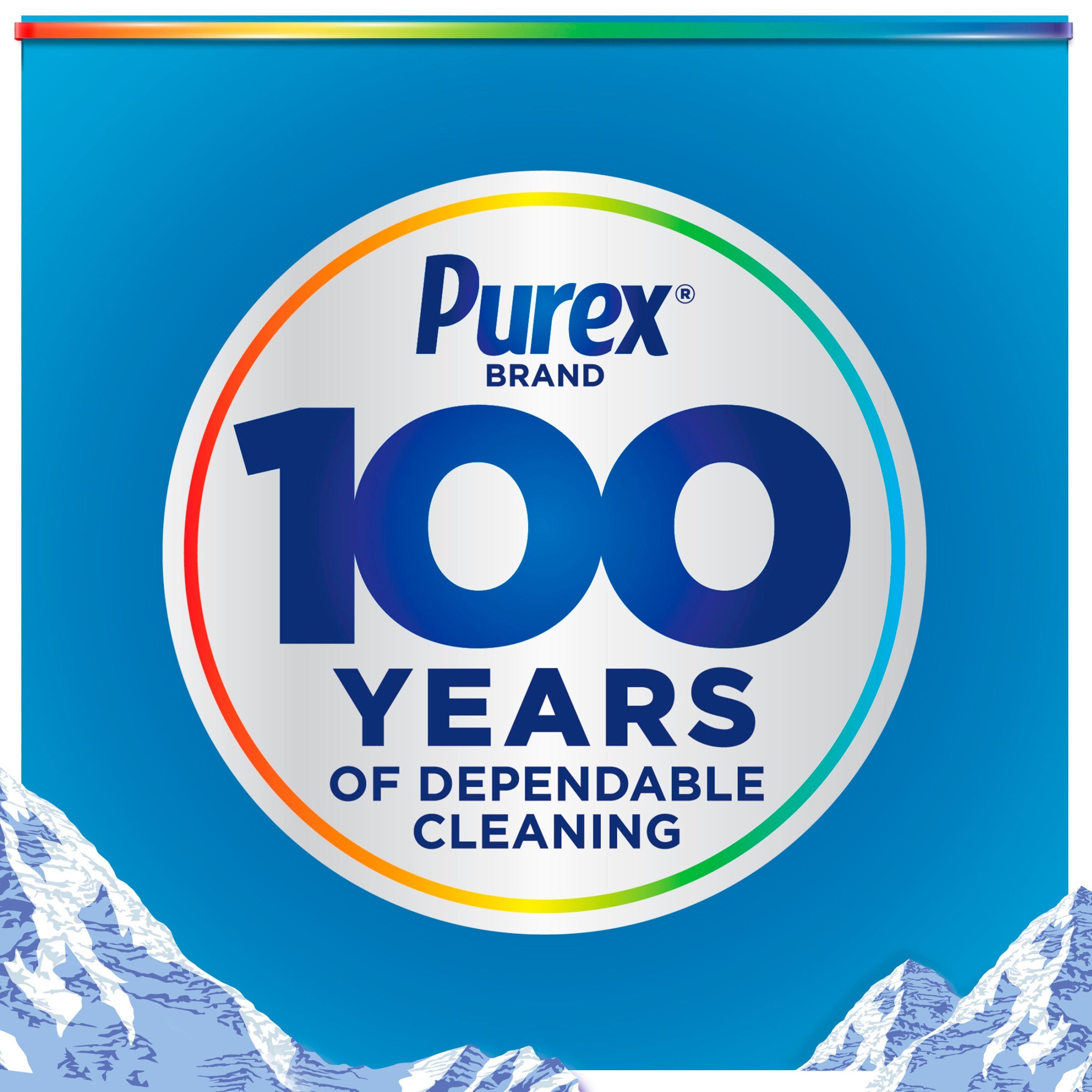 Purex Fresh Mountain Breeze Liquid Laundry Detergent, 75 fl oz, 57 Loads