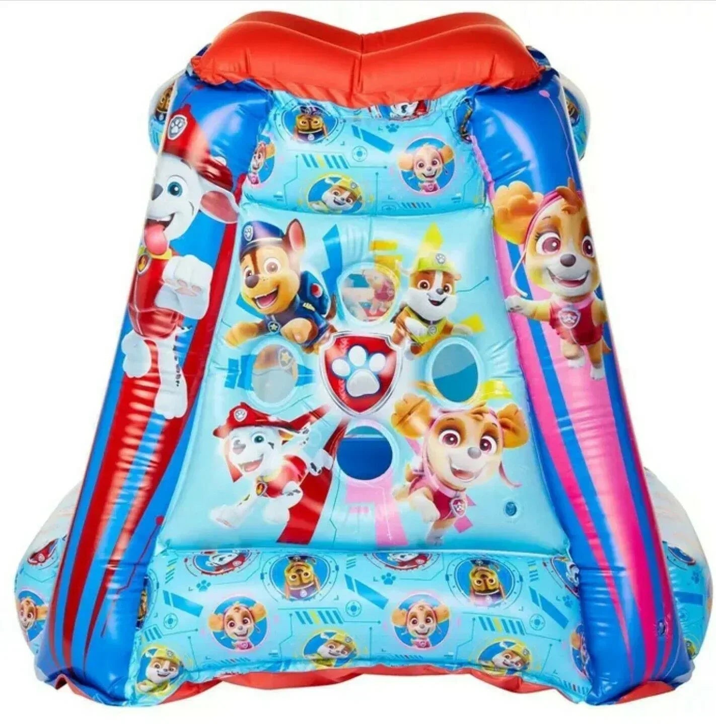 Paw Patrol Preschool Indoor Inflatable Ball Pit Playland Includes 20 Soft Flex Balls Child 2 Years Blue - USA MEGA SHOP