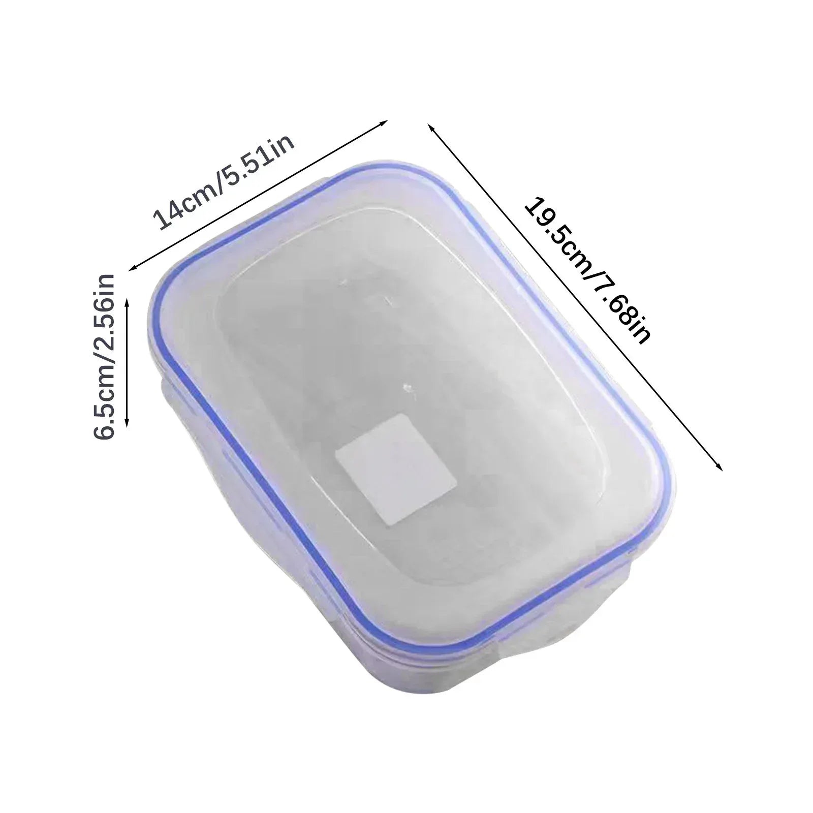 Zenithome Microwave & Refrigerator Food Storage Container Set, Leakproof BPA-Free Plastic Meal Prep Containers with Lids, Airtight Kitchen Pantry Organization & Heating, 6-Piece Multi-Size
